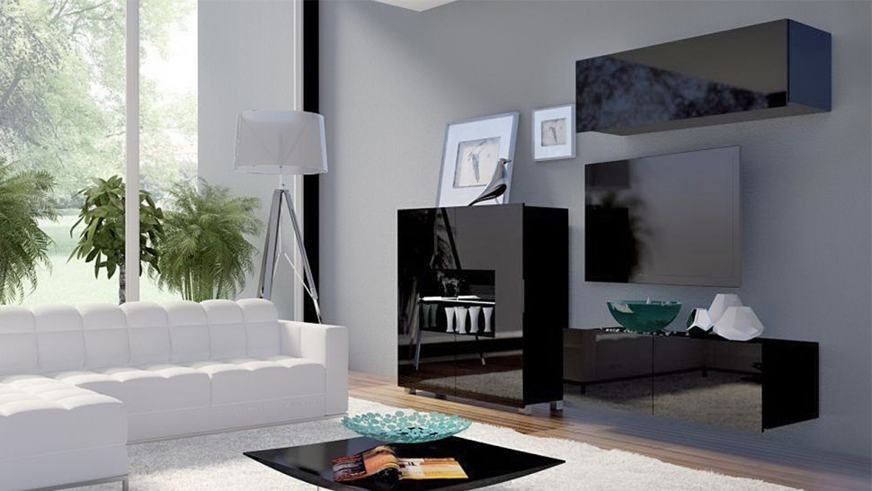 Модульная гостиная Порту 9 МДФ