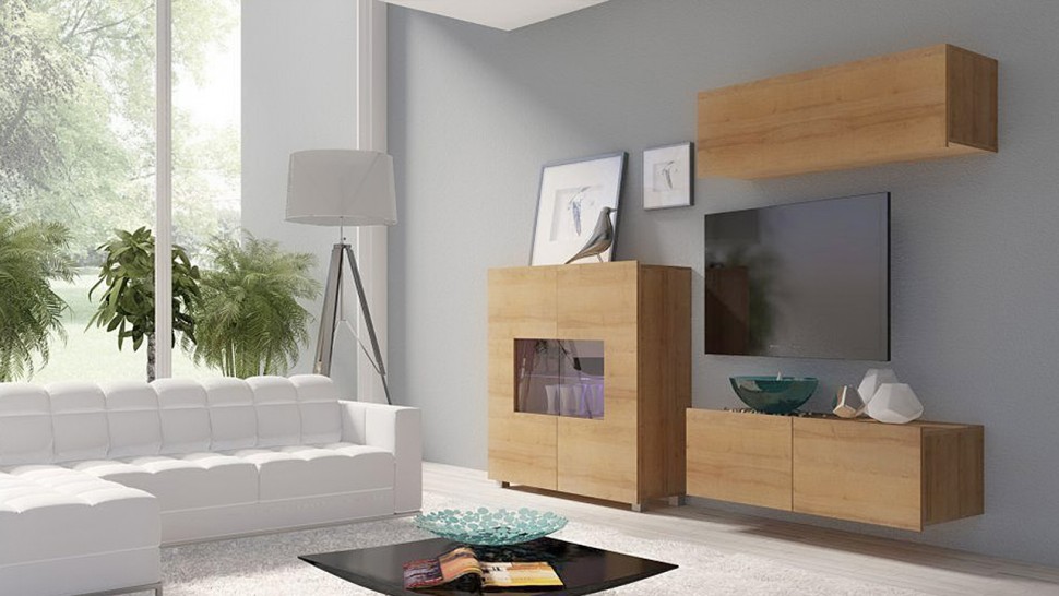 Модульная гостиная Порту 9 МДФ