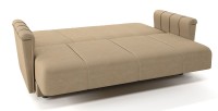 Диван прямой Шедевр 2 книжка бежевый велюр