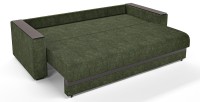 Диван прямой Атланта Next еврокнижка зеленый велюр