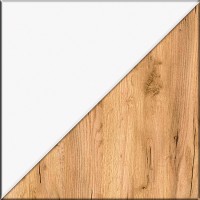 Остин Набор шкафов 03, цвет белый шагрень/дуб крафт золотой, ШхГхВ 200х54,3х229,6 см., универсальная сборка