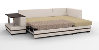 20181113_Uglovoj divan Lord_Bezhevaya kozha s korichnevoj poloskoj__CoronaCamera003_Expand.jpg Угловой диван Атланта Люкс велюр бежевый + Москва 02/белая экокожа