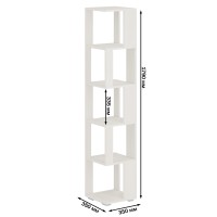 Стеллаж СВК 2 шт., цвет венге/дуб лоредо, ШхГхВ 70х35х179 см.(венге 1 шт. + дуб лоредо 1 шт.)