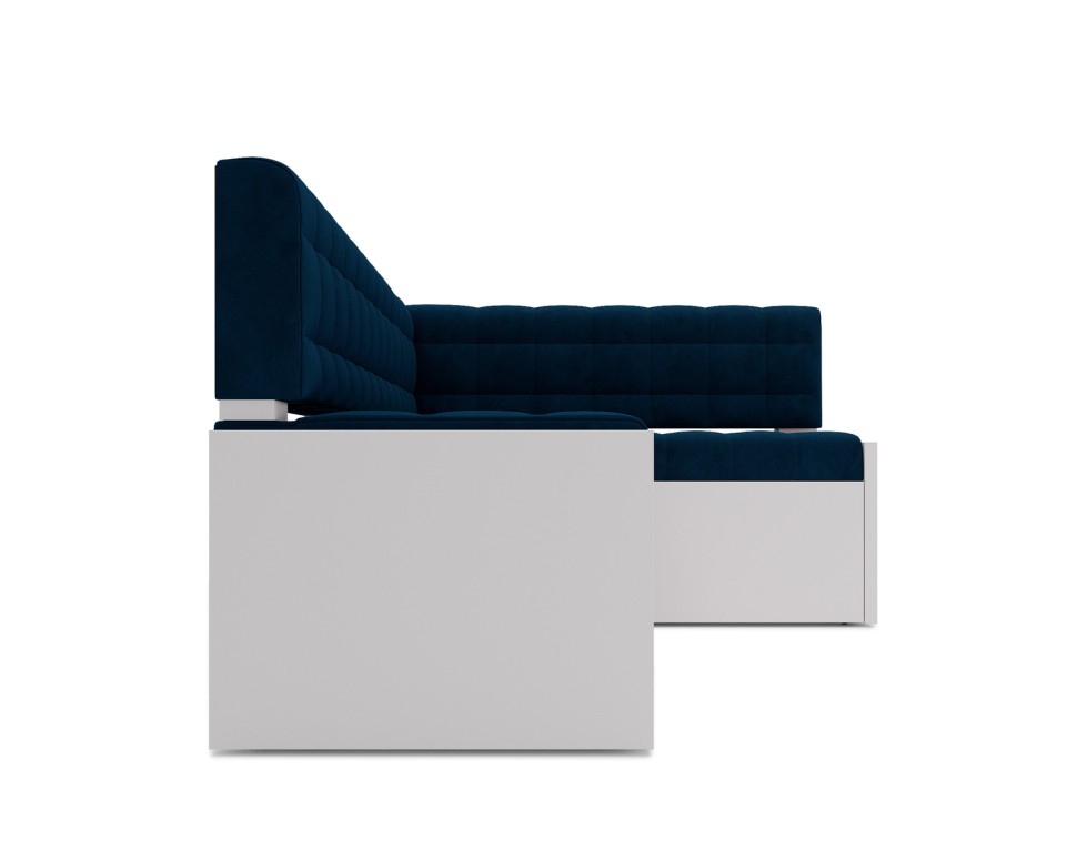 Ганновер Правый угол (Темно-синий – Luna 034) 178х82х103 см