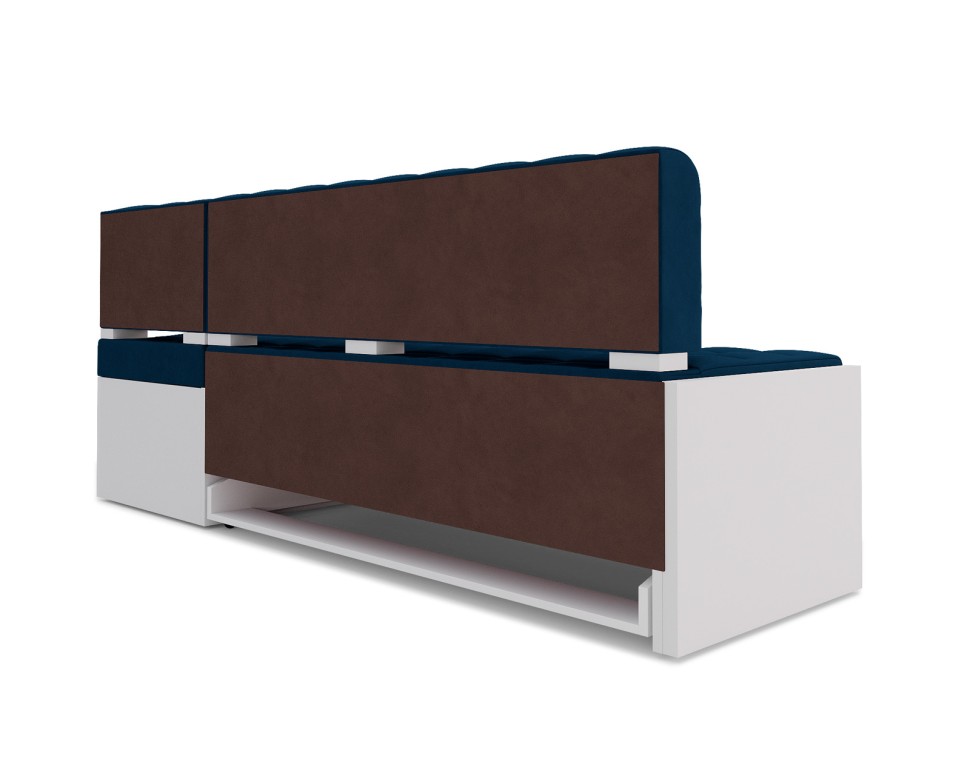 Ганновер Правый угол (Темно-синий – Luna 034) 178х82х103 см