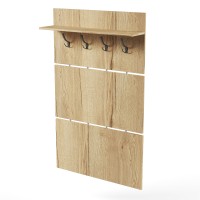 СНЯТО Прихожая Сокол ВШ-3.1 вешалка, цвет дуб делано, ШхГхВ 90х21х146 см.