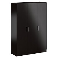 Шкаф 2-х створчатый + Пенал Стандарт, цвет венге, ШхГхВ 135х52х200 см., универсальная сборка