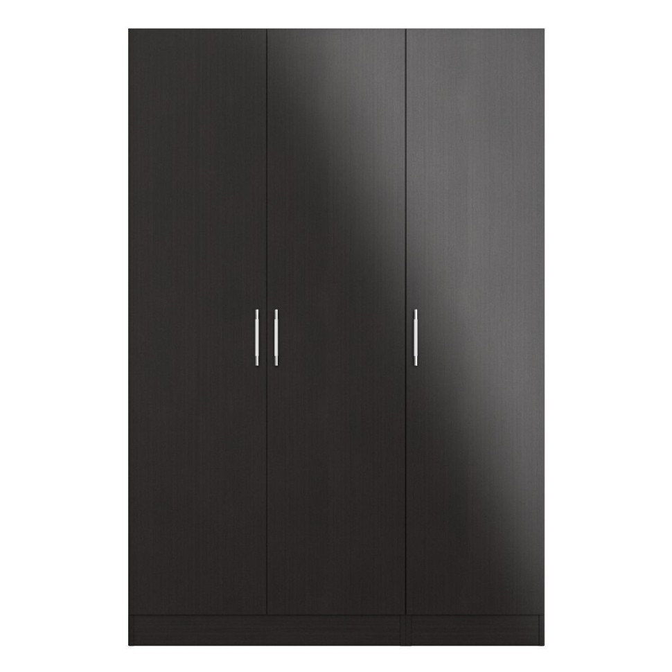 Шкаф 2-х створчатый + Пенал Стандарт, цвет венге, ШхГхВ 135х52х200 см., универсальная сборка