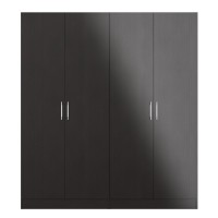 Шкаф 2-х створчатый + Шкаф 2-х створчатый Стандарт, цвет венге, ШхГхВ 180х52х200 см., универсальная сборка