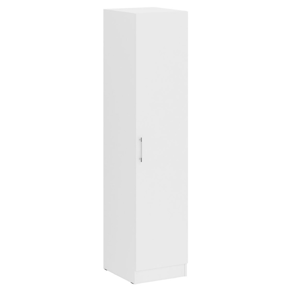 Кровать с ящиками 1200 + Пенал Стандарт, цвет белый, ШхГхВ 123,5х203,5х70 + 45х52х200 см., сп.м. 1200х2000 мм., без матраса, основание есть