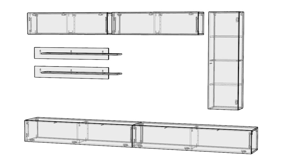 Гостиная 30 МДФ