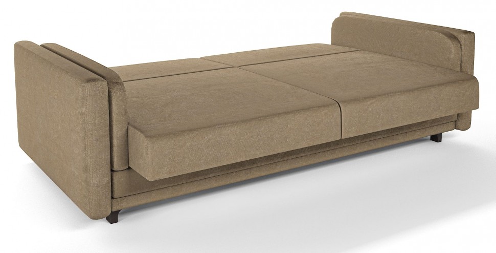 Диван прямой Лэнгли книжка бежевый велюр