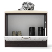 Прихожая П-6 Тумба, цвет венге/фасады МДФ белое дерево фрезеровка прованс, ШхГхВ 60х35х50 см.