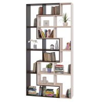 СНЯТО Стеллаж Сокол СПК-98, цвет венге/белёный дуб, ШхГхВ 120х30х240 см. или 180х30х180 см.