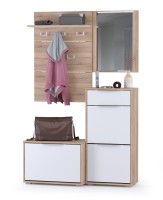 Куба Полка 10.122, цвет дуб сонома, ШхГхВ 65х25х97,2 см.