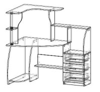 Компьютерный стол 70