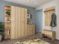 СНЯТО Глория 2 120 Тумба, цвет дуб сонома, ШхГхВ 75х36х50 см.