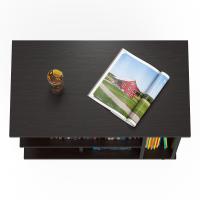 СНЯТО Стол журнальный С-МД-СЖ-10, цвет венге, ШхГхВ 80х45х56 см., стол журнальный на колёсиках