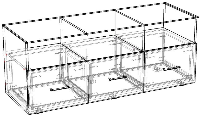 ТВ-тумба Модерн МДФ