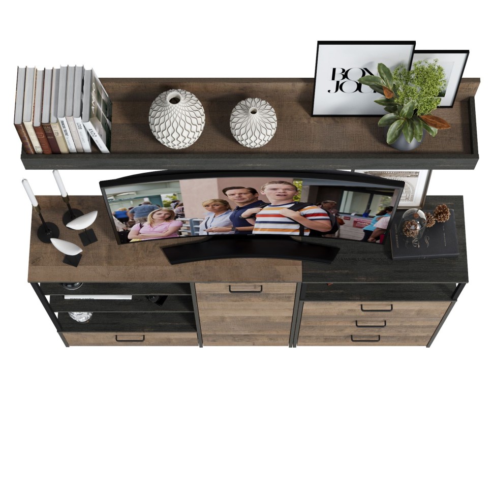 Трувор Гостиная 004, цвет дуб гранж песочный/интра, ШхГхВ 175х37х195 см., универсальная сборка