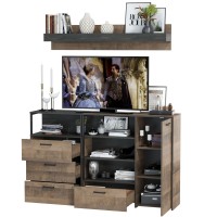 Трувор Гостиная 004, цвет дуб гранж песочный/интра, ШхГхВ 175х37х195 см., универсальная сборка