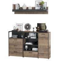 Трувор Гостиная 004, цвет дуб гранж песочный/интра, ШхГхВ 175х37х195 см., универсальная сборка