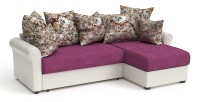05-01_Divan_uglovoj_Rejn_Flau_Bezh_810-28 podushki piony 01 belaya kozha.jpg Диван угловой Рейн дельфин фиолетовый велюр+белая экокожа