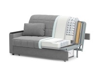 Диван прямой Даллас аккордеон бежевый велюр