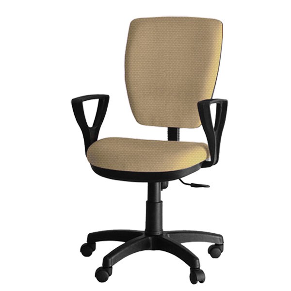 СНЯТО Кресло Ультра ткань В39, цвет бежевый, подлокотники Гольф