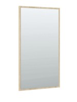 СНЯТО Глория 2 128/02 Зеркало, цвет дуб сонома, ШхГхВ 39х2х75 см.