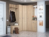 СНЯТО Глория 2 128/02 Зеркало, цвет дуб сонома, ШхГхВ 39х2х75 см.