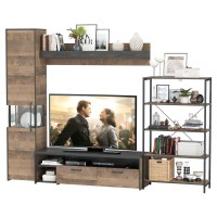 Трувор Гостиная 013, цвет дуб гранж песочный/интра, ШхГхВ 277,4х45,4х210 см., универсальная сборка