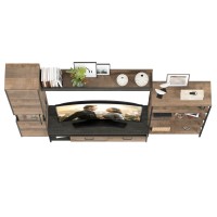 Трувор Гостиная 013, цвет дуб гранж песочный/интра, ШхГхВ 277,4х45,4х210 см., универсальная сборка