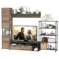 Трувор Гостиная 013, цвет дуб гранж песочный/интра, ШхГхВ 277,4х45,4х210 см., универсальная сборка