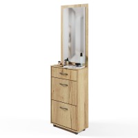 Прихожая Сокол ПЗ-3+ТП-2, цвет дуб делано, ШхГхВ 60х29х209 см.