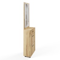 Прихожая Сокол ПЗ-3+ТП-2, цвет дуб делано, ШхГхВ 60х29х209 см.