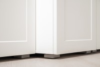 Остин Прихожая 10, цвет белый шагрень/дуб крафт золотой, ШхГхВ 120х54,3х229,6 см., универсальная сборка