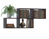 СНЯТО Полка навесная СПК-3, цвет венге, ШхГхВ 115х20х52 см.