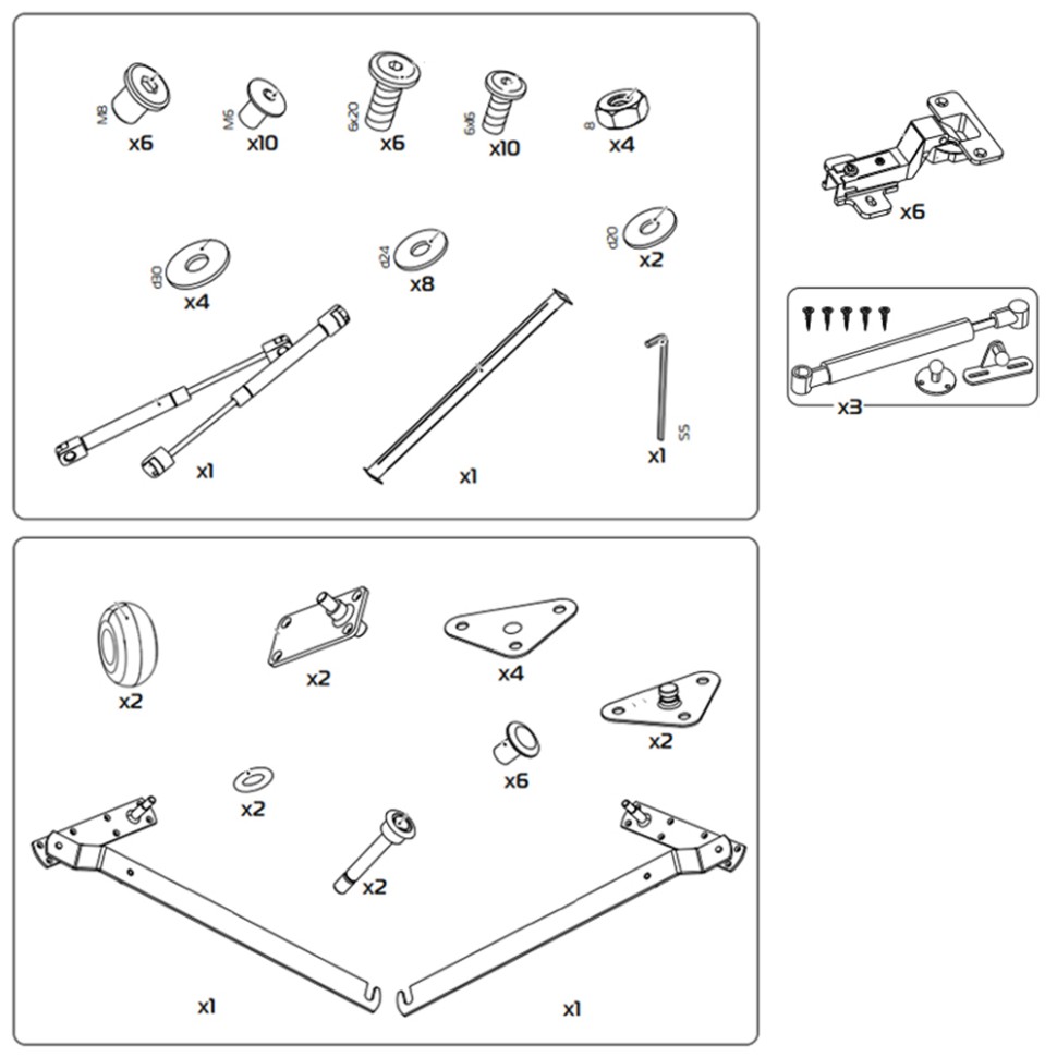СНЯТО НСН Вуди 11.60 Кровать-трансформер, цвет белый премиум/дуб крафт золотой, 198,8х86,4х180,3 см, 800х1800 мм, б/м, осн. есть, матрас до 160 мм