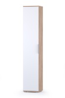 Куба Шкаф 13.29, цвет дуб сонома/белый премиум, ШхГхВ 40х38,3х210,6 см., универсальная сборка