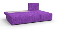 Угловой диван Сеул Люкс велюр фиолетовый + розовый