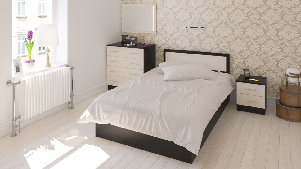 Фиеста Зеркало, цвет дуб лоредо, ШхГхВ 80х2х60 см.