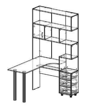 Компьютерный стол 75