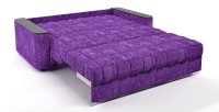 Диван прямой Даллас аккордеон фиолетовый велюр